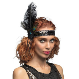Bandeau Flapper Iris pour Déguisement Années 20 - Accessoire Glamour