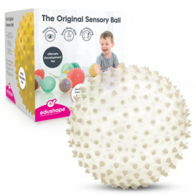 Balle Sensorielle Fluorescente Edushape - Grand Format 18 cm