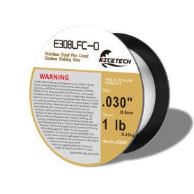 Fil de Soudure Inox E308LFC-O 0,5 kg - Sans Gaz, Haute Efficacité