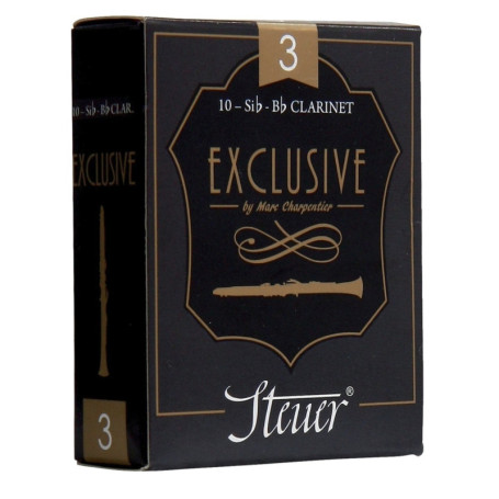 Boîte de 10 Anches pour Clarinette Sib - Design Exclusif Marc Charpentier