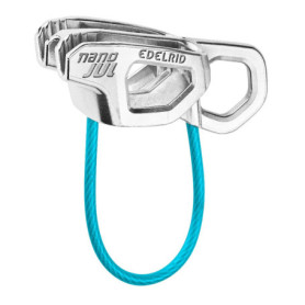 EDELRID Nano Jul - Dispositif de Sécurité Léger pour Cordes Fines