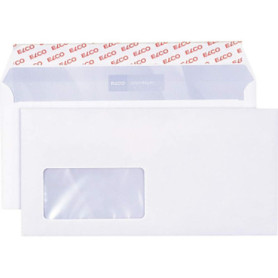 Enveloppes DL avec fenêtre auto-adhésive - Lot de 200 - ELCO