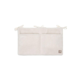 Sac de Rangement Jollein Cloudy Rib Oatmeal pour Chambre Bébé