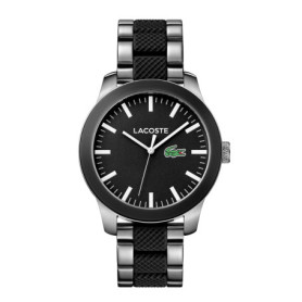 Montre Analogique Lacoste pour Homme en Acier Inoxydable et Silicone