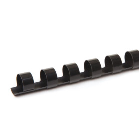 Boîte de 100 Peignes de Reliure Noir 10 mm - Pavo