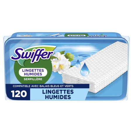 Lingettes Imprégnées Swiffer Parfum Morning Fresh - Nettoyage Efficace X10