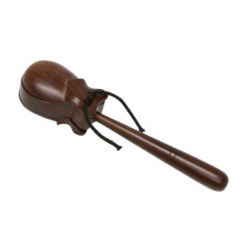 Castagnettes Professionnelles Gewa en Bois de Palissandre avec Manche