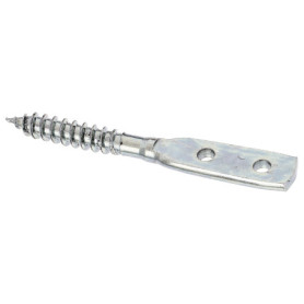 Support de clôture tressée Alberts - Kit de 25 vis électro-galvanisées
