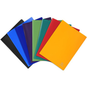 Exacompta Protège-documents OPAK - Carton de 8 Couvertures A4 Assorties