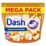Dash 2en1 PODS Lessive Capsules Ambre et Orchidée - 50 Lavages