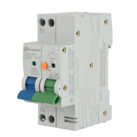 Disjoncteur Différentiel Electraline 25A Type A 30mA Courbe C