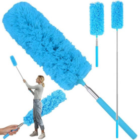 Plumeau Télescopique en Microfibre PARENCE - Nettoyage Efficace et Pratique