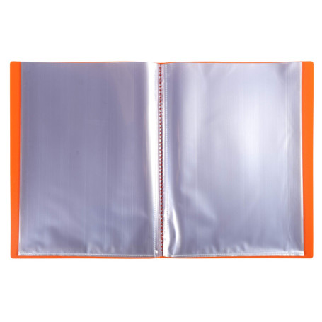 Exacompta Protège-documents OPAK - Carton de 8 Pochettes A4 Orange