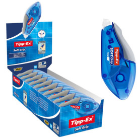 Lot de 10 Rubans Correcteurs Tipp-Ex Soft Grip - 10 m x 4,2 mm