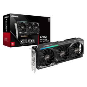 Carte Graphique ASRock Radeon RX 9070 XT 16 Go GDDR6 pour Gaming Ultra-Rapide