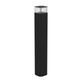 Lampadaire extérieur Castelnuovo en aluminium noir - 50 cm