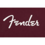 T-Shirt Fender Logo Spaghetti - Couleur Sang de Bœuf