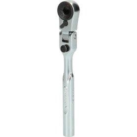 Cliquet Réversible Articulé 1/4" - BRILLIANT TOOLS, Longueur 119 mm