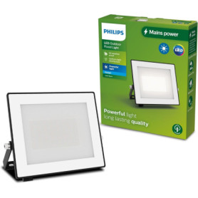 Projecteur Extérieur Philips 30W LED Noir - Éclairage Puissant et Fiable