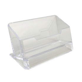 Porte-cartes de visite Plexi Transparent Waytex