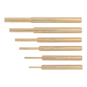 Jeu de Chasses Goupilles KS Tools - 6 Pièces en Alliage Bronze Antidéflagrant