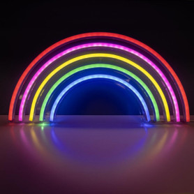 Panneau Lumineux LED Arc-en-Ciel TRIXES - Décoration Murale Énergétique