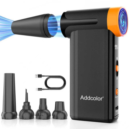 Plumeau à Air Comprimé ADDCOLOR AD51 - Souffleur Portable 2000 mAh