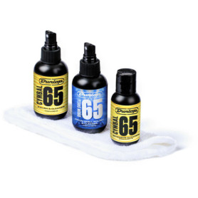 Kit d'entretien Jim Dunlop 6400 pour cymbales et batterie