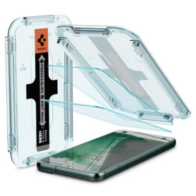Verre Trempé Spigen Glas.tR EZ Fit pour Samsung Galaxy S22 Plus - 2 Pièces, Protection 9H