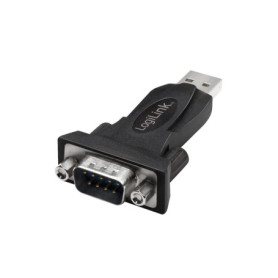 Adaptateur USB 2.0 LogiLink vers Série RS232 9 Broches pour Windows 11