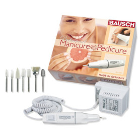 Set de Manucure et Pédicure Peter Bausch 0301 avec 7 Embouts