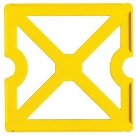 Cadre Jaune Hama pour Perles MAXI - Support Créatif pour Enfants