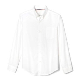 Chemise Oxford à Manches Longues pour Garçon - Blanc - French Toast