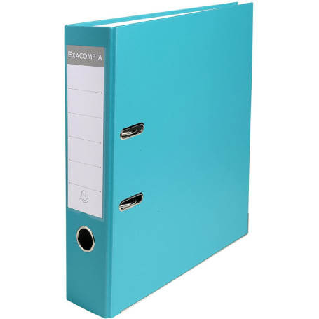 Classeur à levier A4 Exacompta Vert Clair - Dos 75 mm