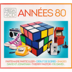 Compilation Mega Années 80 - 4 CD