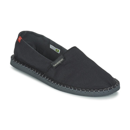 Sandales Espadrilles Havaianas en Toile Noires