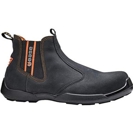 Bottes de Sécurité Dealer Base Protection - Confort et Légèreté, Noir et Orange, Taille 44
