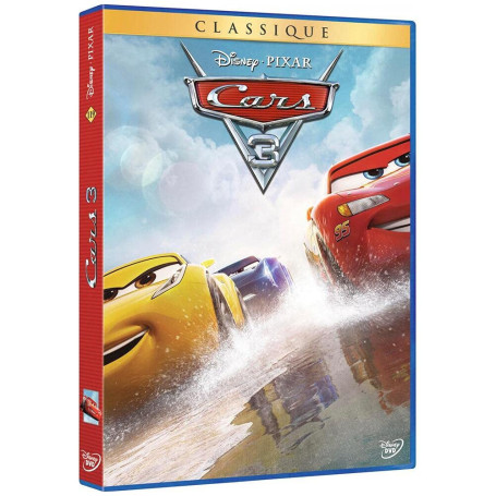 Cars 3 - Film d'Animation en DVD avec Audio Français