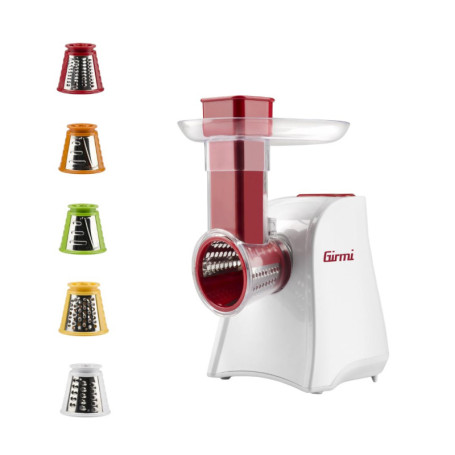 Raclette et Râpe Électrique Girmi GT45 - 150 W avec 5 Rouleaux Inox