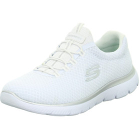 Baskets légères Skechers Summits pour femme - Blanc et argent