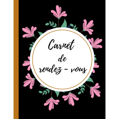 Carnet de Rendez-vous Élégant pour Salon de Beauté - 150 Pages