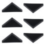 Protecteurs d'Angle Noir HJYZY - 20 Pièces pour Verre et Miroir