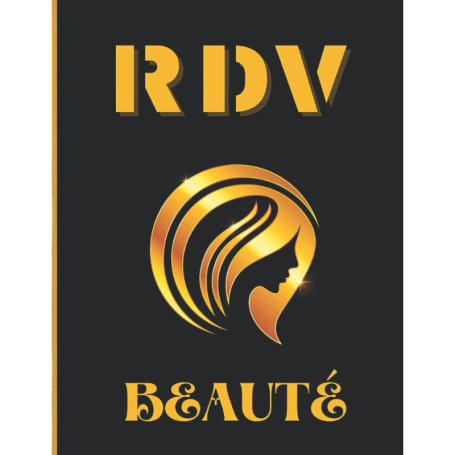 Carnet de Rendez-vous Beauté - Agenda Coiffure et Esthétique Flexible