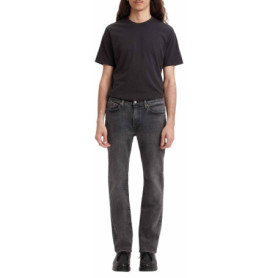 Jean Levi's 514 Straight Homme - Gris Foncé Usé, Taille 34W/32L