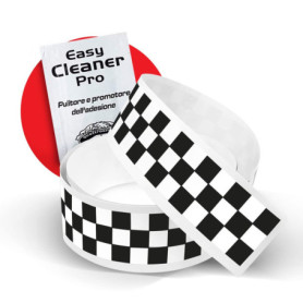 Bandes Adhésives à Carreaux Noir et Blanc pour Moto et Voiture - 5 x 99 cm