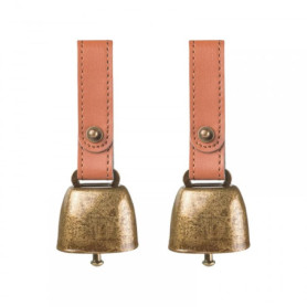 Lot de 2 Cloches en Bronze pour Colliers de Chien et Chat