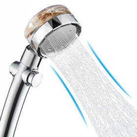 Pommeau de Douche Rotatif YUTOU 360° - Haute Pression et Économe en Eau