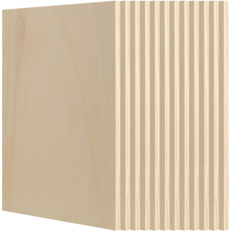 Lot de 12 Panneaux de Toile en Bois Brut pour Artistes - 30,5 x 22,9 cm