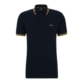 Polo Slim Fit BOSS Paul en Coton Stretch à Logo Incuré