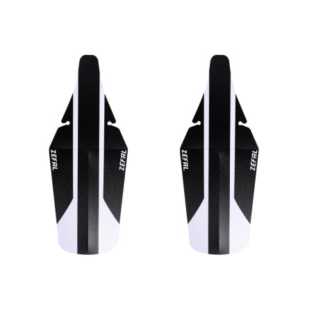 Garde-Boue Arrière ZEFAL Shield Lite XL pour VTT - Blanc/Noir